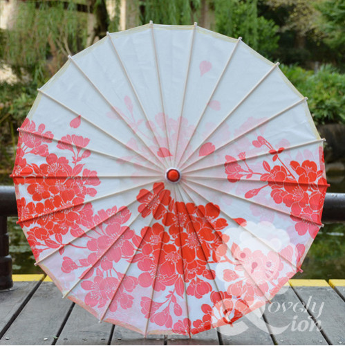 Ô dù lụa phong cách cổ trang (M16) Ô dù lụa phong cách cổ trang (M16)