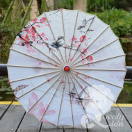 Ô dù lụa phong cách cổ trang (M18)