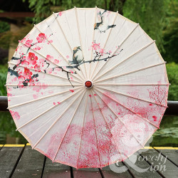 Ô dù lụa phong cách cổ trang (M20)