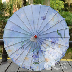 Ô dù lụa phong cách cổ trang (M25)