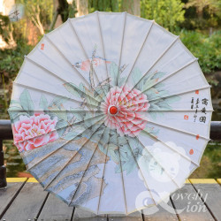 Ô dù lụa phong cách cổ trang (M2)