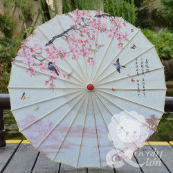 Ô dù lụa phong cách cổ trang (M8)