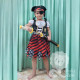 Bộ hóa trang cướp biển cho bé gái, trang phục Halloween