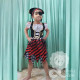 Bộ hóa trang cướp biển cho bé gái, trang phục Halloween