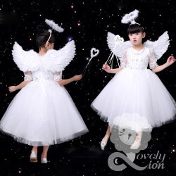 Combo 3 món hoá trang thiên thần mùa lễ hội Halloween