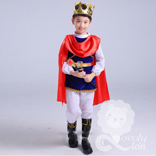 Bộ quần áo hóa trang hoàng tử, trang phục Halloween Bộ quần áo hóa trang hoàng tử, trang phục Halloween