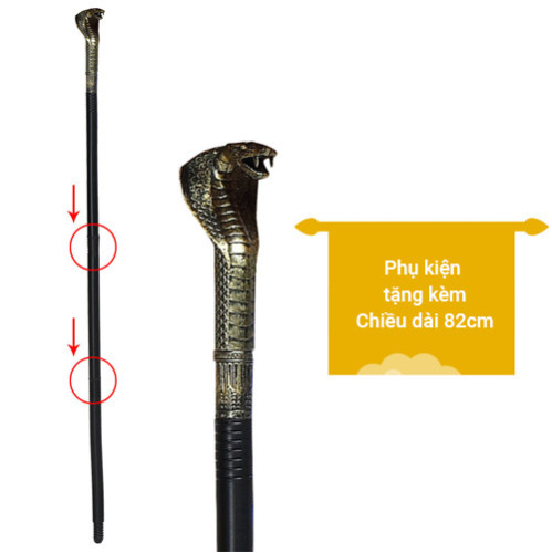 Bộ 6 món hóa trang Pharaoh Ai Cập, trang phục Halloween