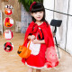 Bộ 5 món hóa trang cô bé quàng khăn đỏ, trang phục Halloween Bộ 5 món hóa trang cô bé quàng khăn đỏ, trang phục Halloween