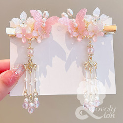 Combo 2 kẹp tóc cổ trang cho bé gái (K45)