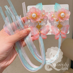 Combo 2 kẹp tóc cổ trang cho bé gái (K8)