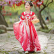 Đầm công chúa màu đỏ thêu hoa cho bé gái(không kèm khăn choàng) Đầm công chúa màu đỏ thêu hoa cho bé gái(không kèm khăn choàng)