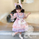 Bộ váy công chúa Lolita màu hồng tím cho bé gái+tặng băng đô như hình Bộ váy công chúa Lolita màu hồng tím cho bé gái+tặng băng đô như hình