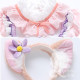 Bộ váy công chúa Lolita màu hồng tím cho bé gái+tặng băng đô như hình Bộ váy công chúa Lolita màu hồng tím cho bé gái+tặng băng đô như hình