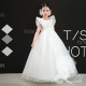 Đầm công chúa màu trắng đính kim sa+tặng băng đô Đầm công chúa màu trắng đính kim sa+tặng băng đô