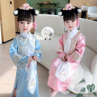 Bộ váy công chúa hoàn châu màu hồng+ tặng khăn tay(không kèm cài tóc)