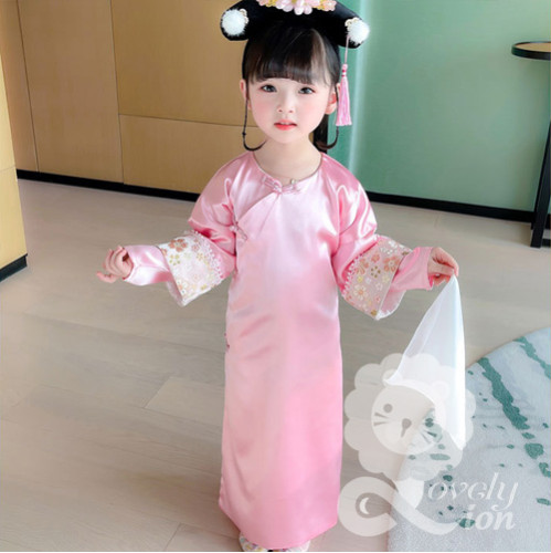 Bộ váy công chúa hoàn châu màu hồng+ tặng khăn tay(không kèm cài tóc) Bộ váy công chúa hoàn châu màu hồng+ tặng khăn tay(không kèm cài tóc)