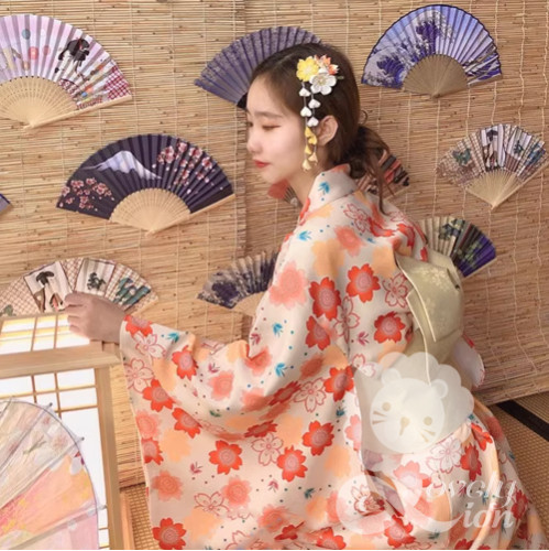 Bộ áo Kimono, Yukata cho nữ (W14) Bộ áo Kimono, Yukata cho nữ (W14)
