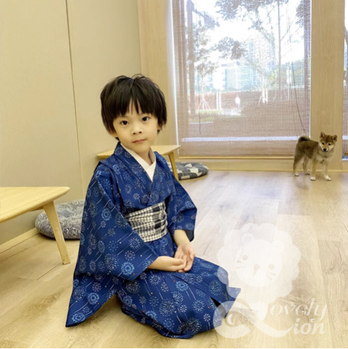 Bộ áo Kimono, Yukata cho bé trai (T5) Bộ áo Kimono, Yukata cho bé trai (T5)