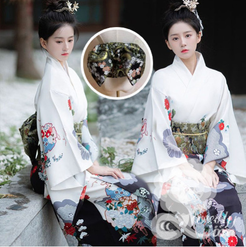 Bộ áo Kimono, Yukata cho nữ (W32) Bộ áo Kimono, Yukata cho nữ (W32)