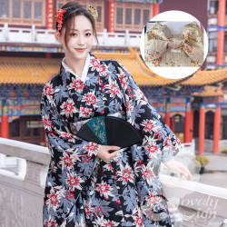 Bộ áo Kimono, Yukata cho nữ (W33)