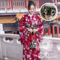 Bộ áo Kimono, Yukata cho nữ (W13)