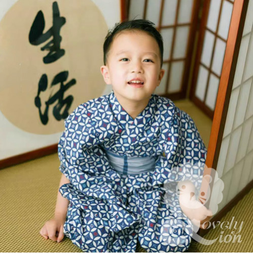 Bộ áo Kimono, Yukata cho bé trai (T7) Bộ áo Kimono, Yukata cho bé trai (T7)