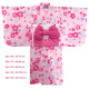 Bộ áo Kimono, Yukata cho bé gái - tặng kèm kẹp tóc (M5) Bộ áo Kimono, Yukata cho bé gái - tặng kèm kẹp tóc (M5)